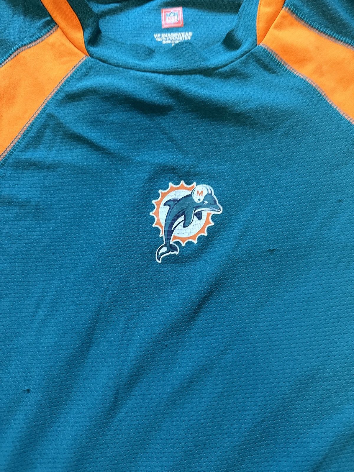 NFL × Vintage Vintage Miami Dolphins Mockneck Long Sleeve L Size US L / EU 52-54 / 3 - 2 Thumbnail