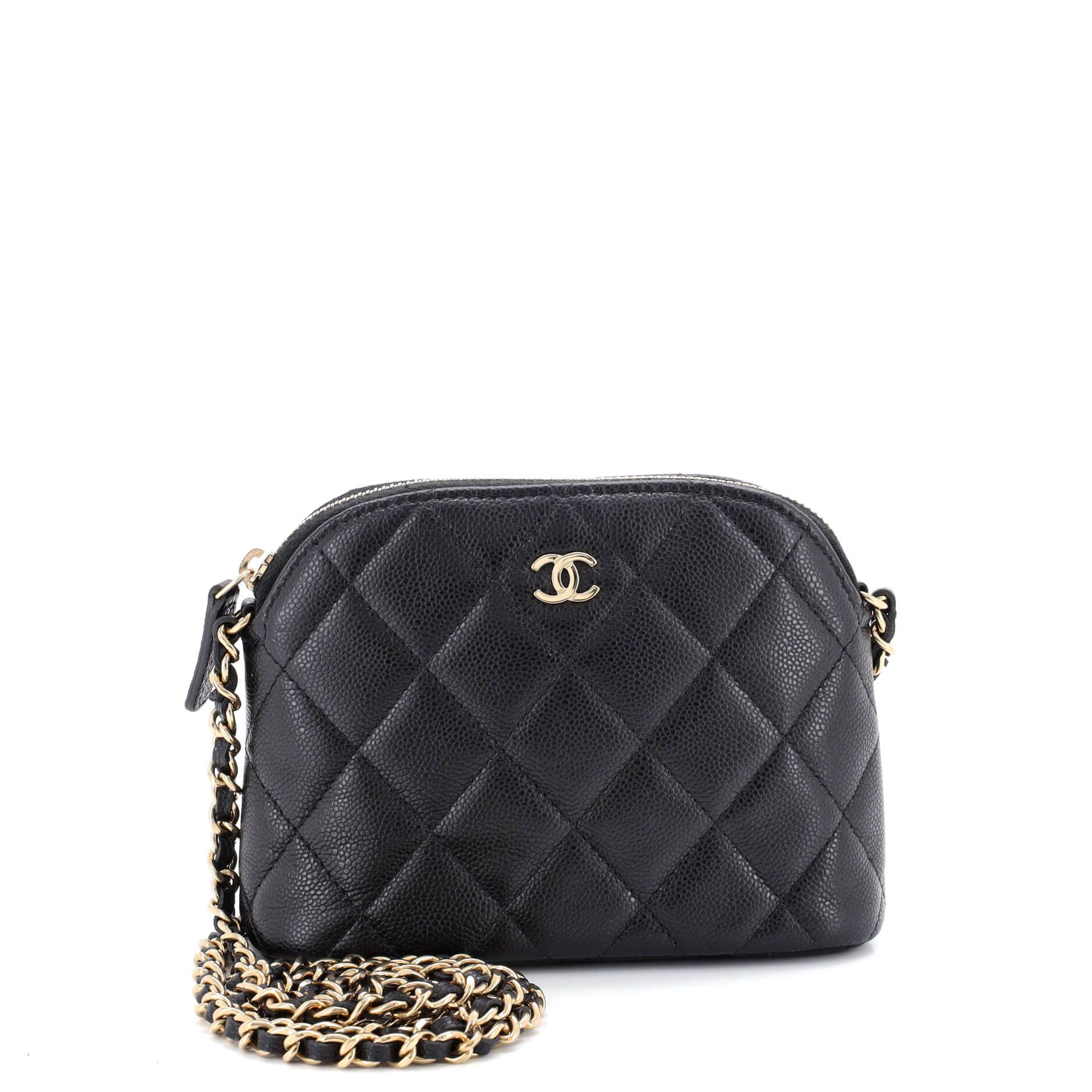 Chanel CC Dome Zip Clutch with Chain Size ONE SIZE - 1 Thumbnail