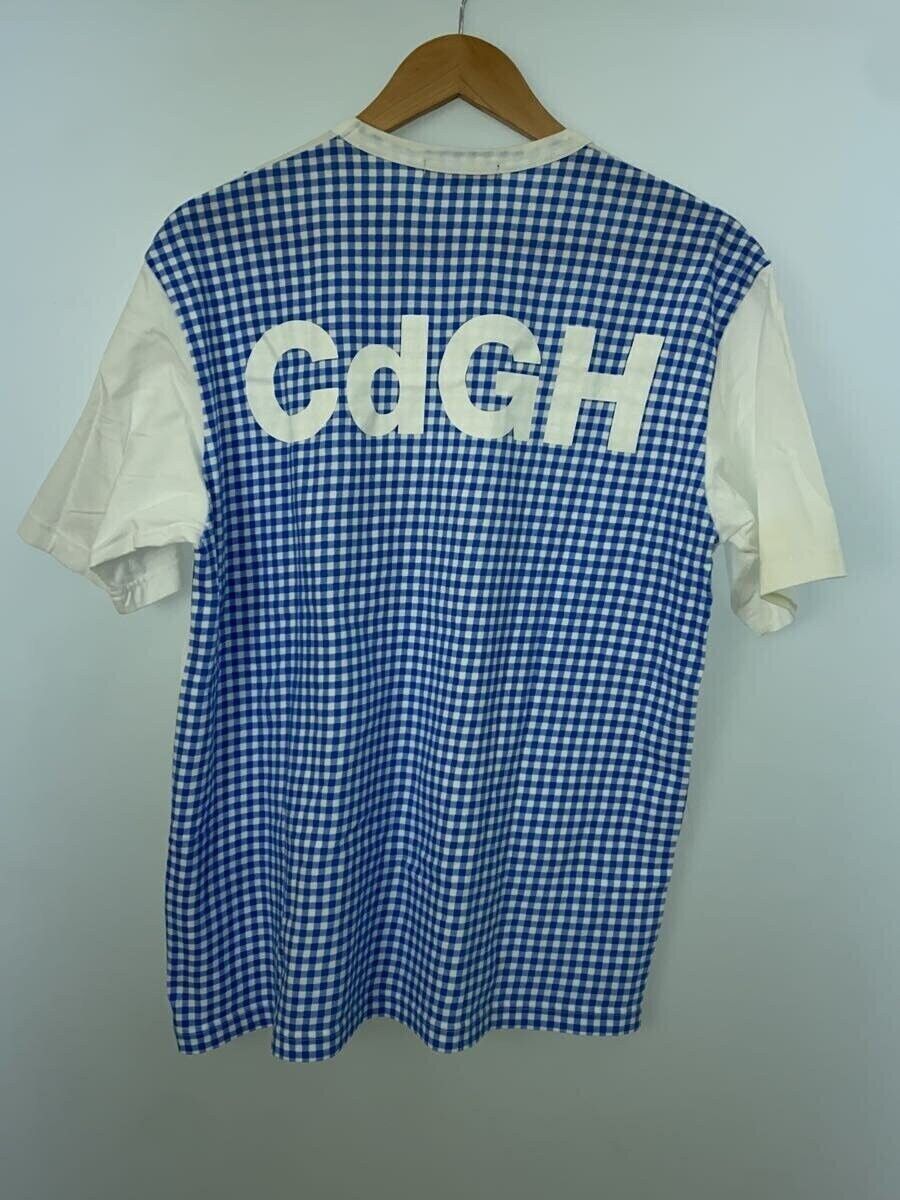 Comme des Garcons Gingham Check Logo Tee Size US L / EU 52-54 / 3 - 1 Thumbnail