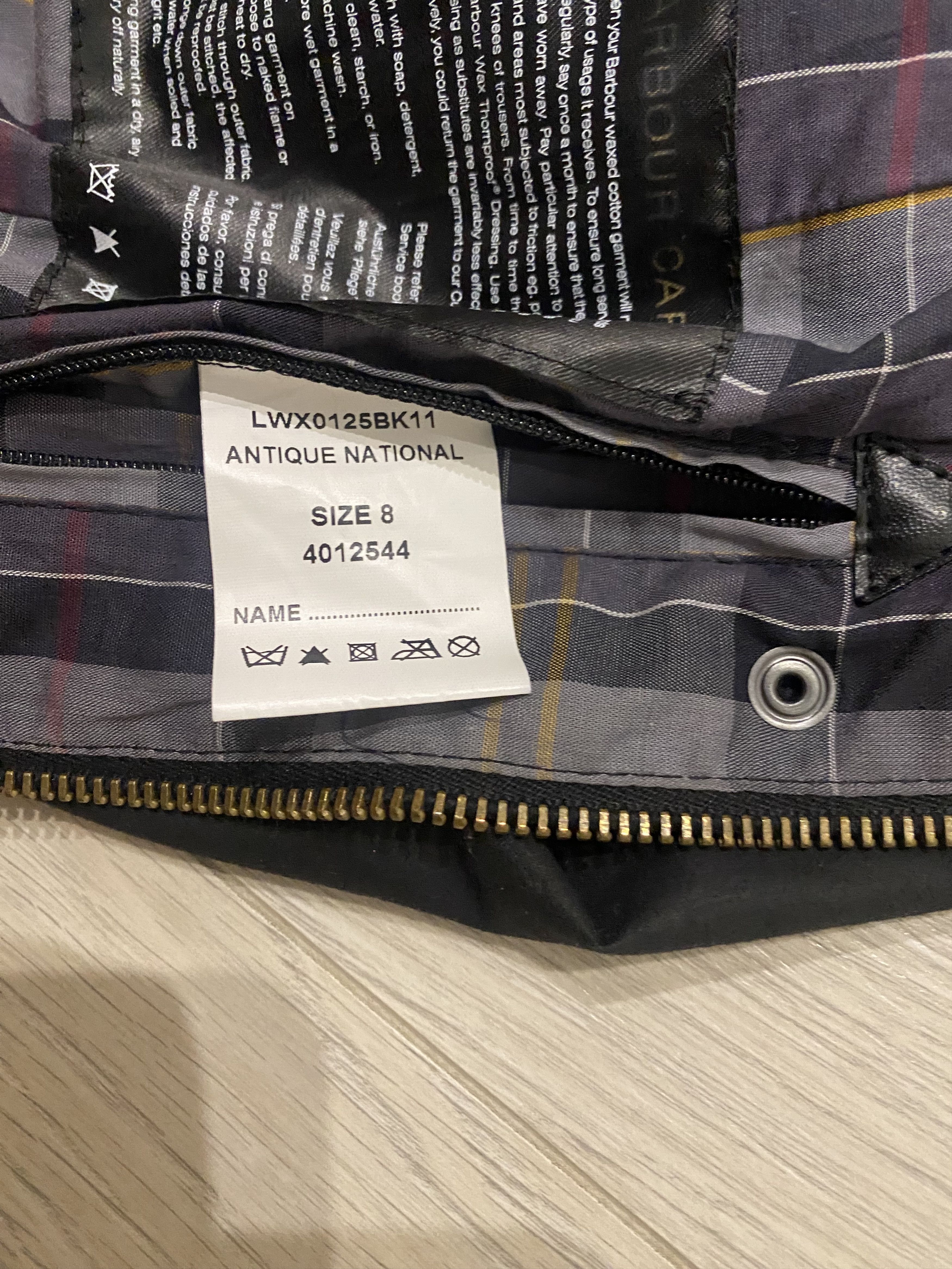 Barbour Barbour International Waxed Antique National Jacket Size S / US 4 / IT 40 - 7 Thumbnail