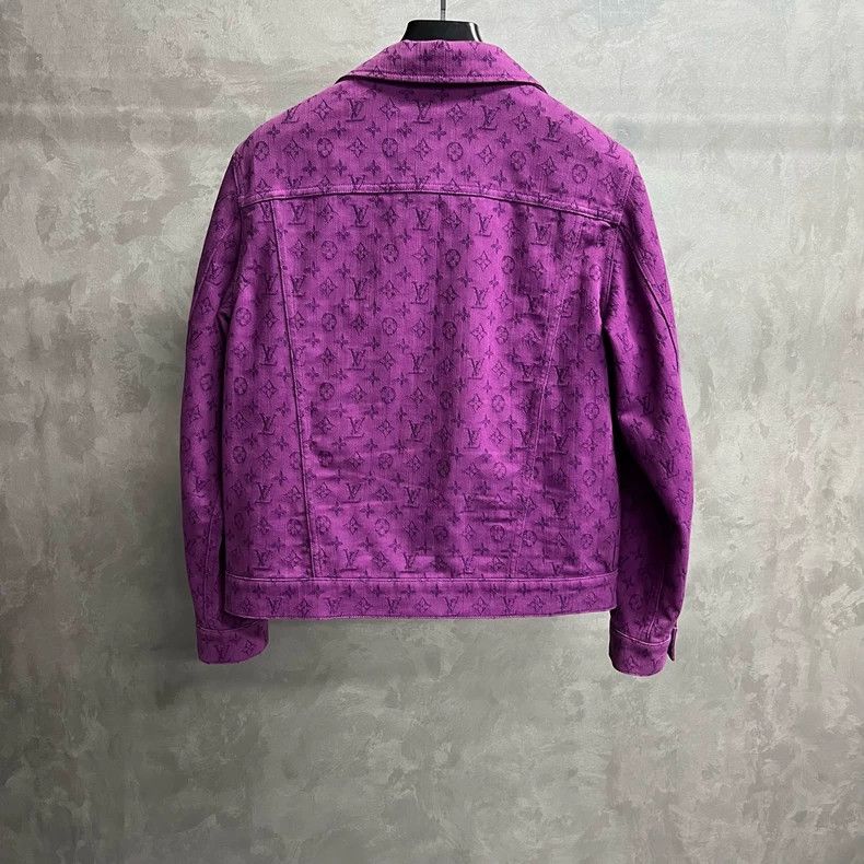Louis Vuitton Louis Vuitton The latest purple denim jacket 2502-Nextarro Size US S / EU 44-46 / 1 - 2 Thumbnail