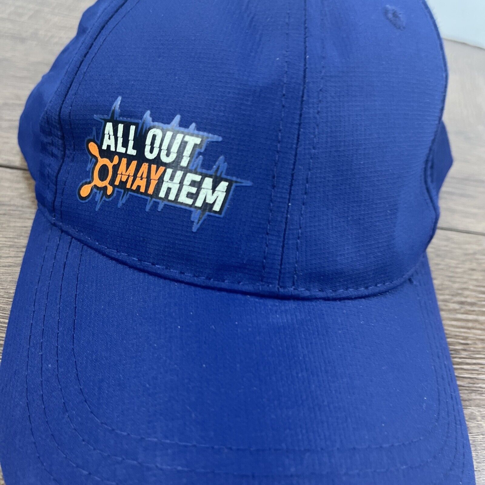 Other Mayhem Hat All Out Mayhem Hat Blue Hat Adjustable Adult Size Size ONE SIZE - 6 Thumbnail