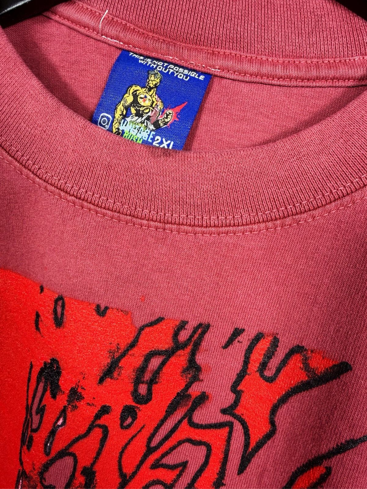 Marvel Comics VINTAGE RUSH KNULL VENOM SPIDERMAN CARNAGE FADED RED TEE VTG Size US XXL / EU 58 / 5 - 5 Thumbnail
