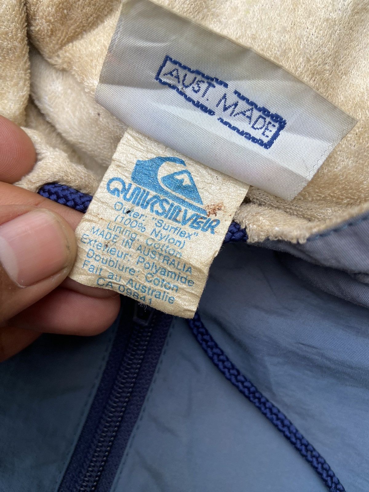 Quiksilver Vintage 1990’s QuickSilver Colour Block Windbreaker Jacket Size US L / EU 52-54 / 3 - 6 Thumbnail