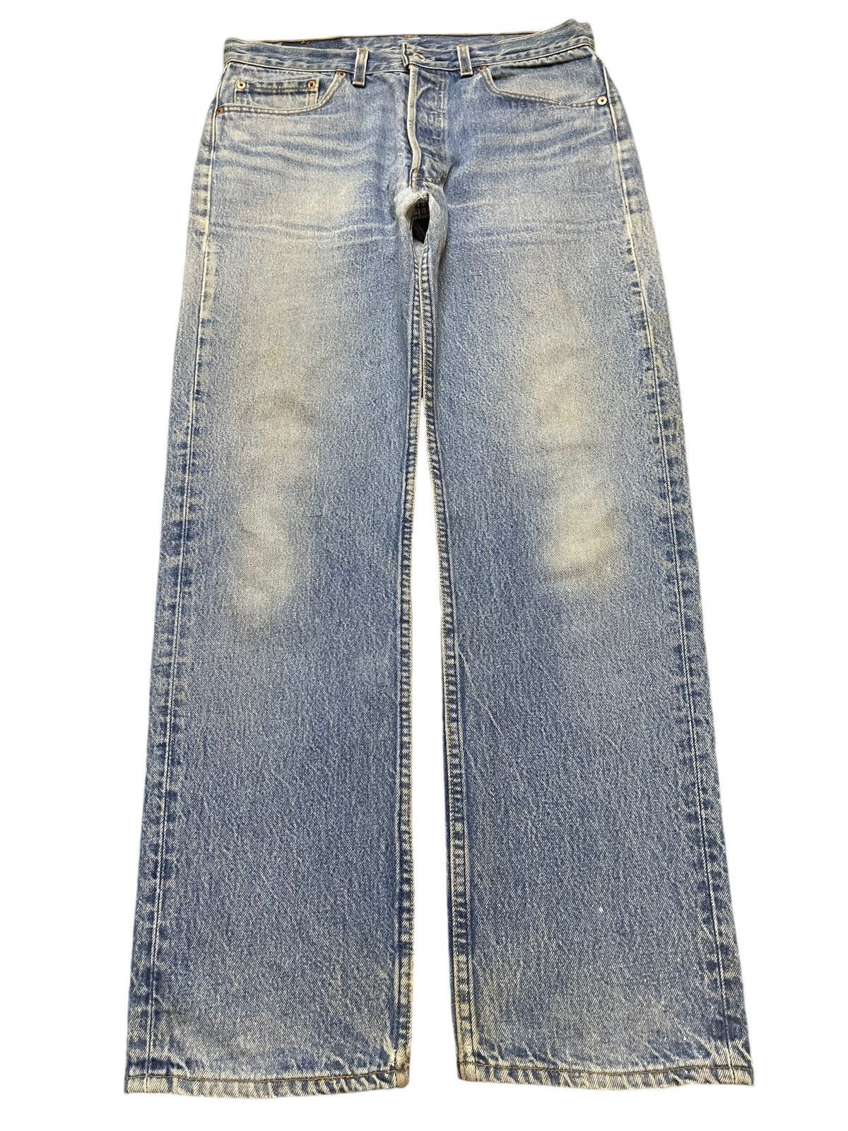 Levi's Vintage 90s Usa Levis 501 Blue Wash Style Jeans Size US 32 / EU 48 - 1 Thumbnail