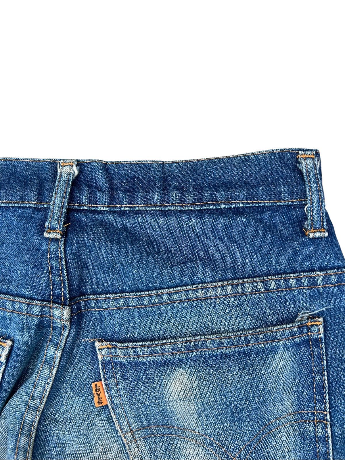 Levi's Dirty Mud VTG 1991 Levi’s 646 Distress Denim Bootcut Jeans Size US 29 - 17 Thumbnail