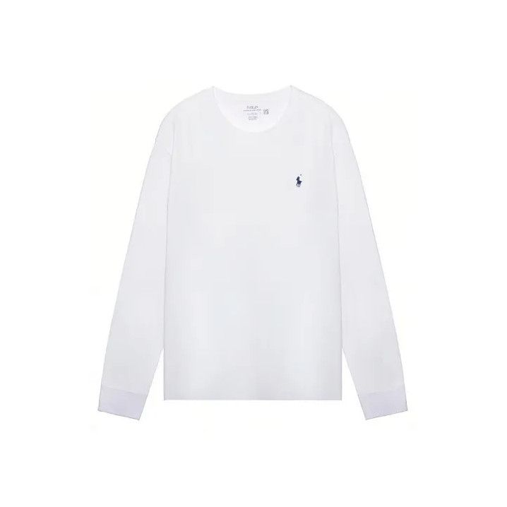 Polo Ralph Lauren Polo Ralph Lauren SS23 Men's White Long-Sleeve T-Shirt Size US L / EU 52-54 / 3 - 1 Thumbnail