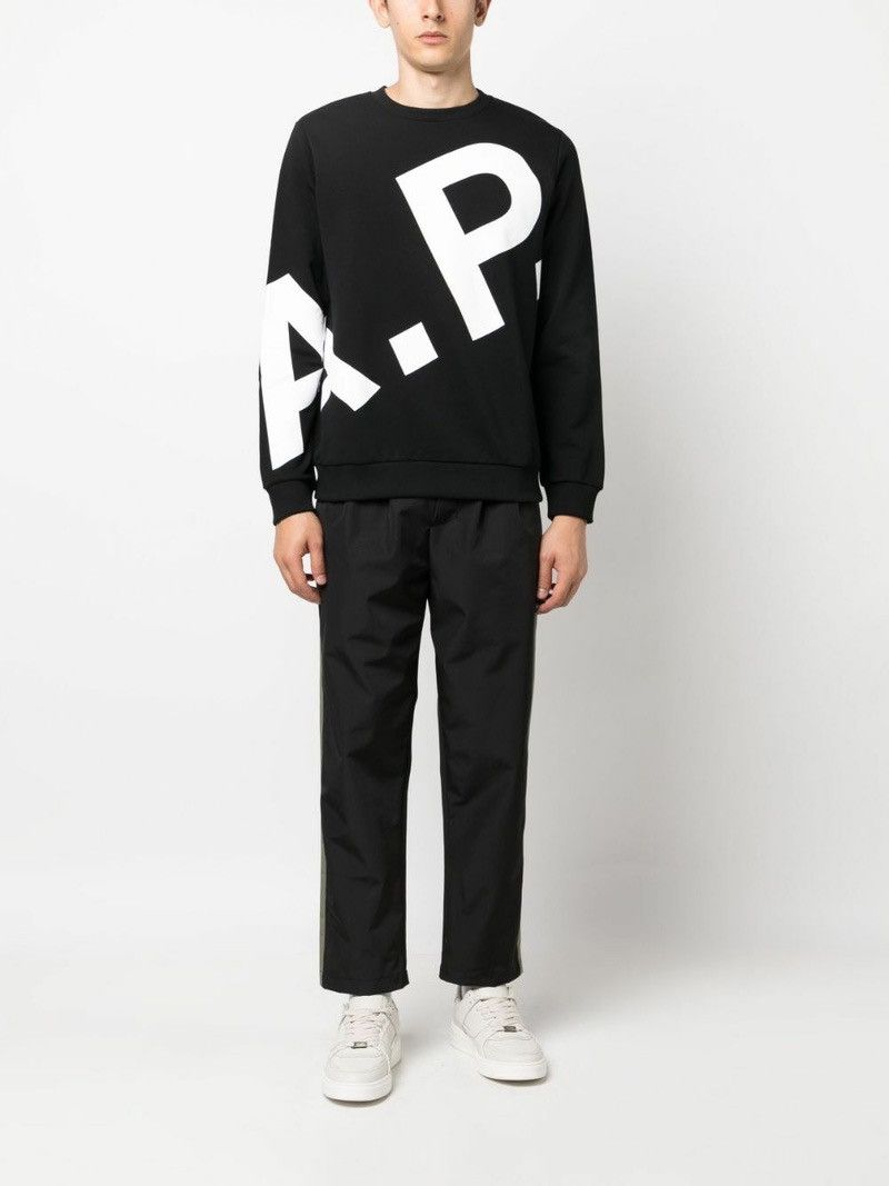 A.P.C. A.P.C. Black Cory Sweatshirt Size US M / EU 48-50 / 2 - 10 Thumbnail