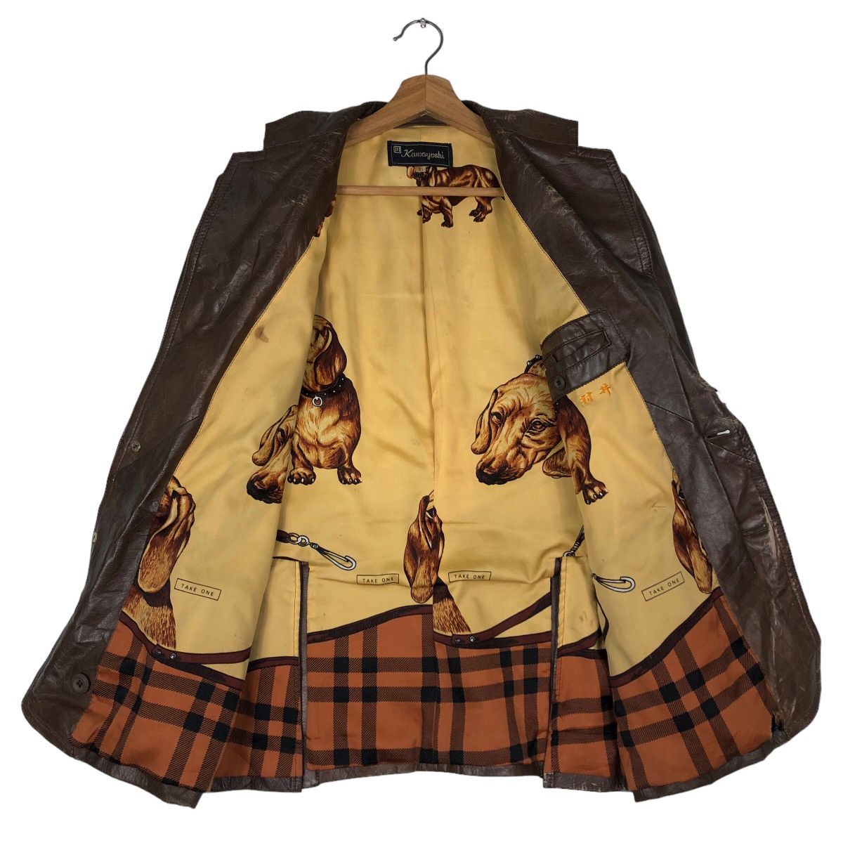Japanese Brand 🔥Biker Leather Jacket Kawayoshi Japan Issey Miyake Size US L / EU 52-54 / 3 - 13 Thumbnail