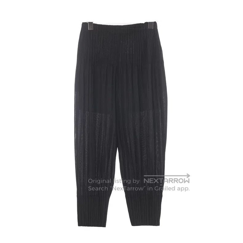 Issey Miyake Issey Miyake size:3 Black Pants Size 31" - 1 Thumbnail
