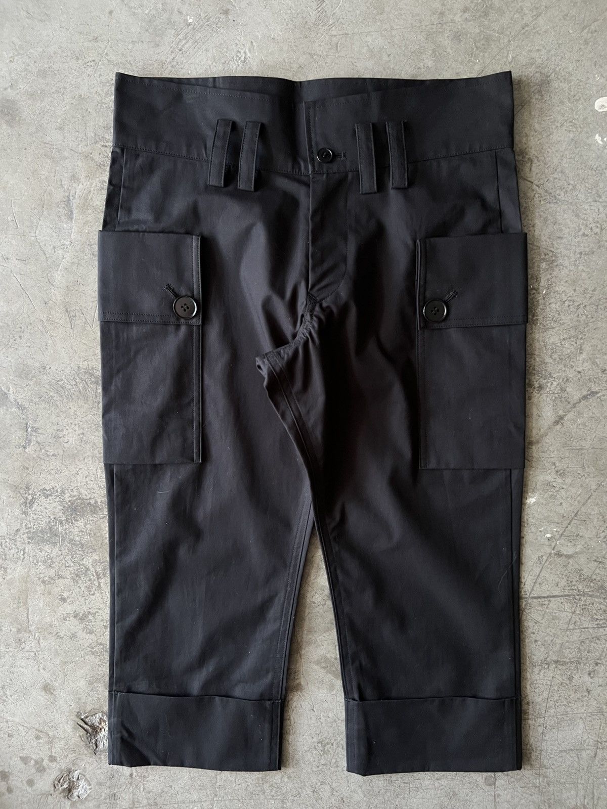 Y's Y’s - Yohji Yamamoto - Cropped Cargo Trouser Size 30" / US 8 / IT 44 - 1 Thumbnail