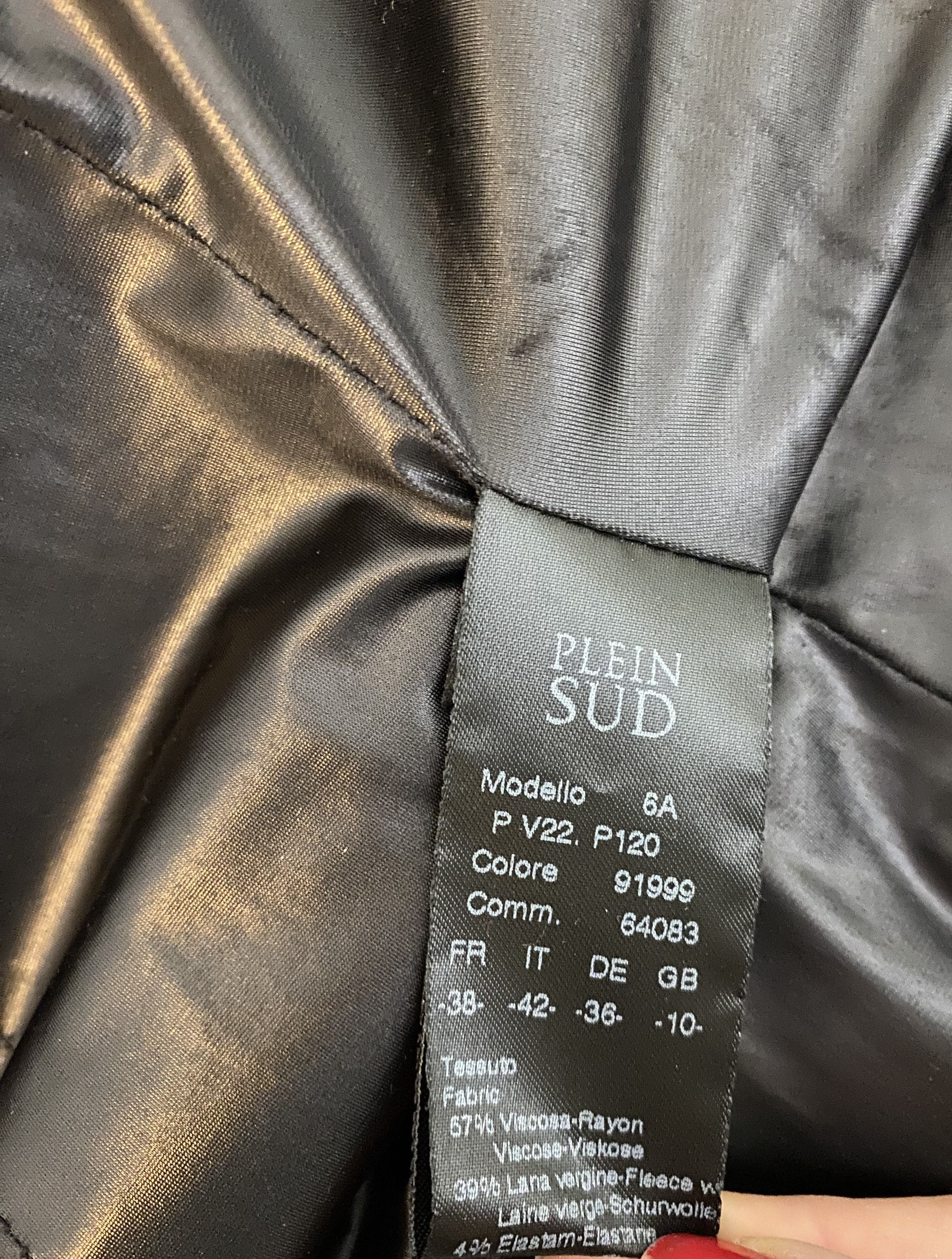 plein sud Plein Sud Corset Lace up Jacket – Archive Bondage Sculptural Size M / US 6-8 / IT 42-44 - 13 Thumbnail