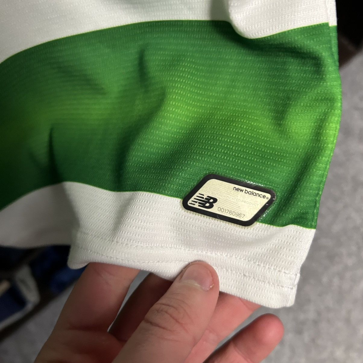 New Balance Mens New Balance FC Celtic Home Soccer jersey size M Size US M / EU 48-50 / 2 - 8 Thumbnail