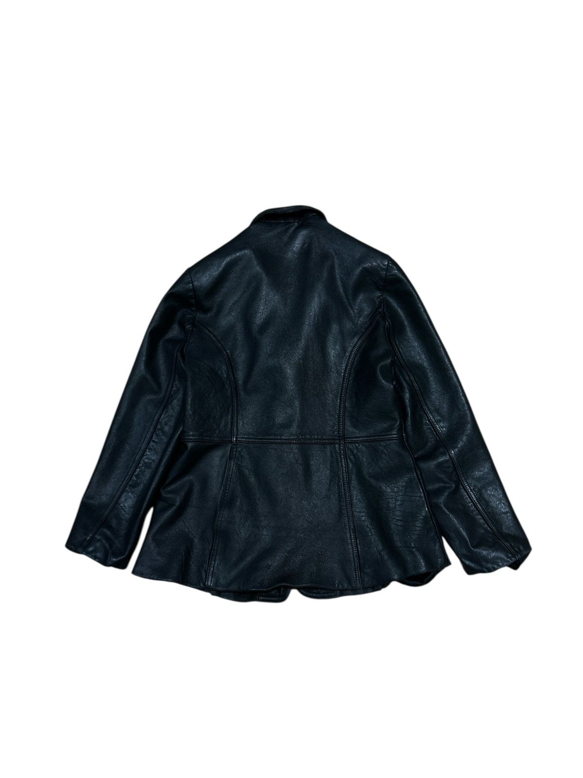 Genuine Leather Vintage Luis Alvear Leather Jacket 100% Size L / US 10 / IT 46 - 4 Thumbnail