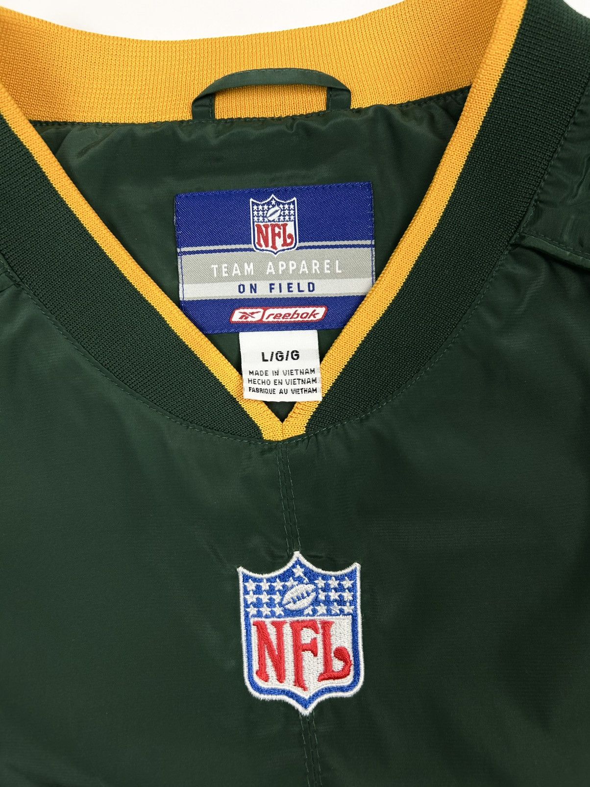 NHL × Oakley × Reebok Reebok x Packers NFL nylon jersey jacket Size US L / EU 52-54 / 3 - 10 Thumbnail