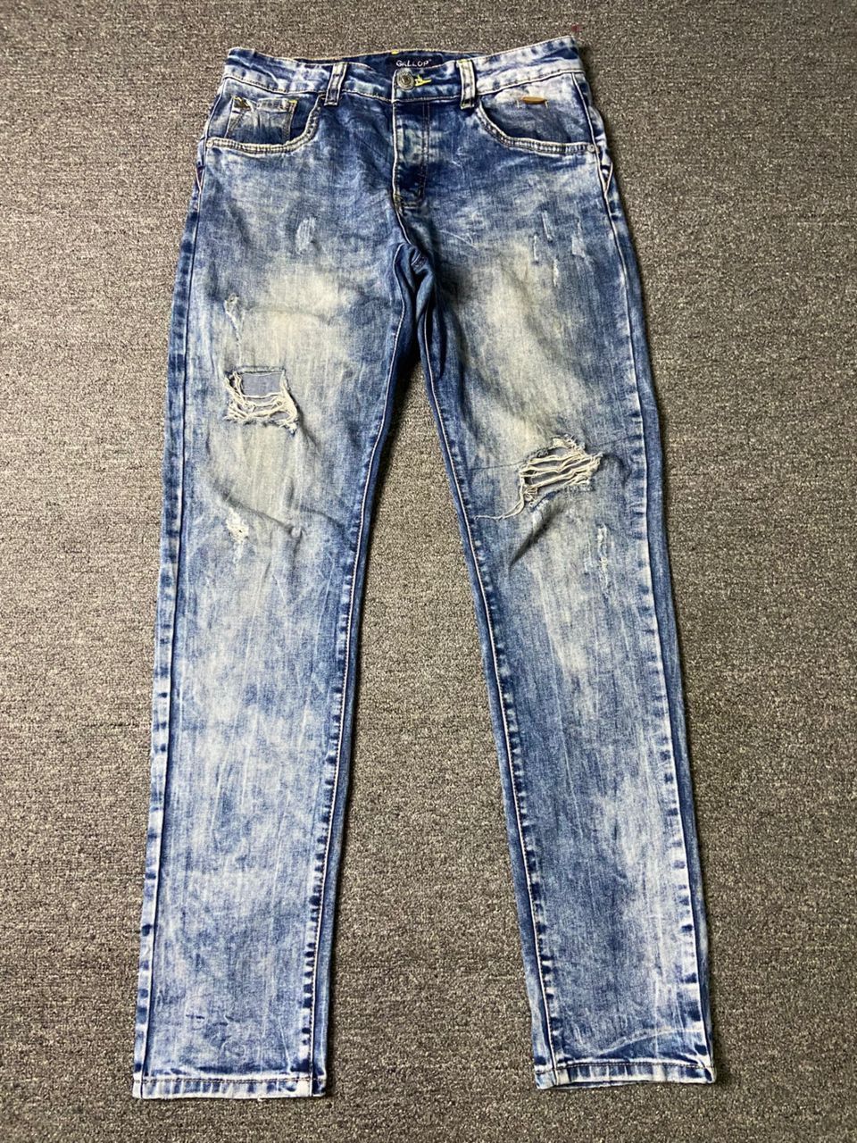 Japanese Brand × Seditionaries × Vintage GALLOP Brand Distressed Acid Wash Denim Jeans (132) Size US 32 / EU 48 - 1 Thumbnail