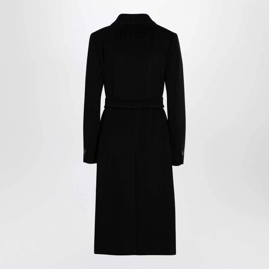Tagliatore o1d2blof1024 Double-Breasted Cashmere Coat In Black Size S / US 4 / IT 40 - 2 Thumbnail