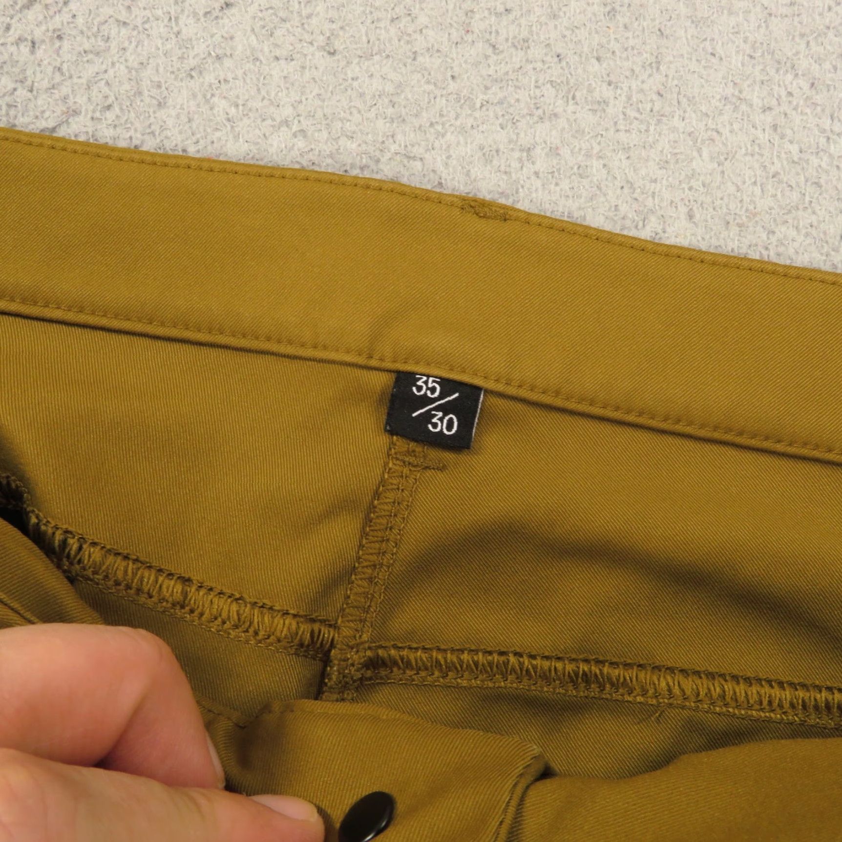 Vintage Public Rec Dealmaker Pants Men 35x30 Caramel 5 Pocket Chino Workday 2.0 Chinos Size US 35 - 7 Thumbnail