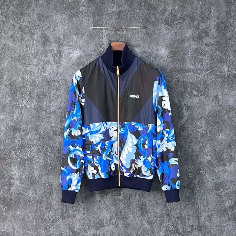 Versace VERSACE Reversible Wool Bomber Jacket - dmc Size US M / EU 48-50 / 2 - 1 Thumbnail