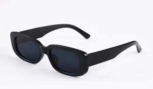 Jewelry Black Square Groovy Dystopian Sunglasses Retro Cyber Archive Size ONE SIZE - 4 Thumbnail