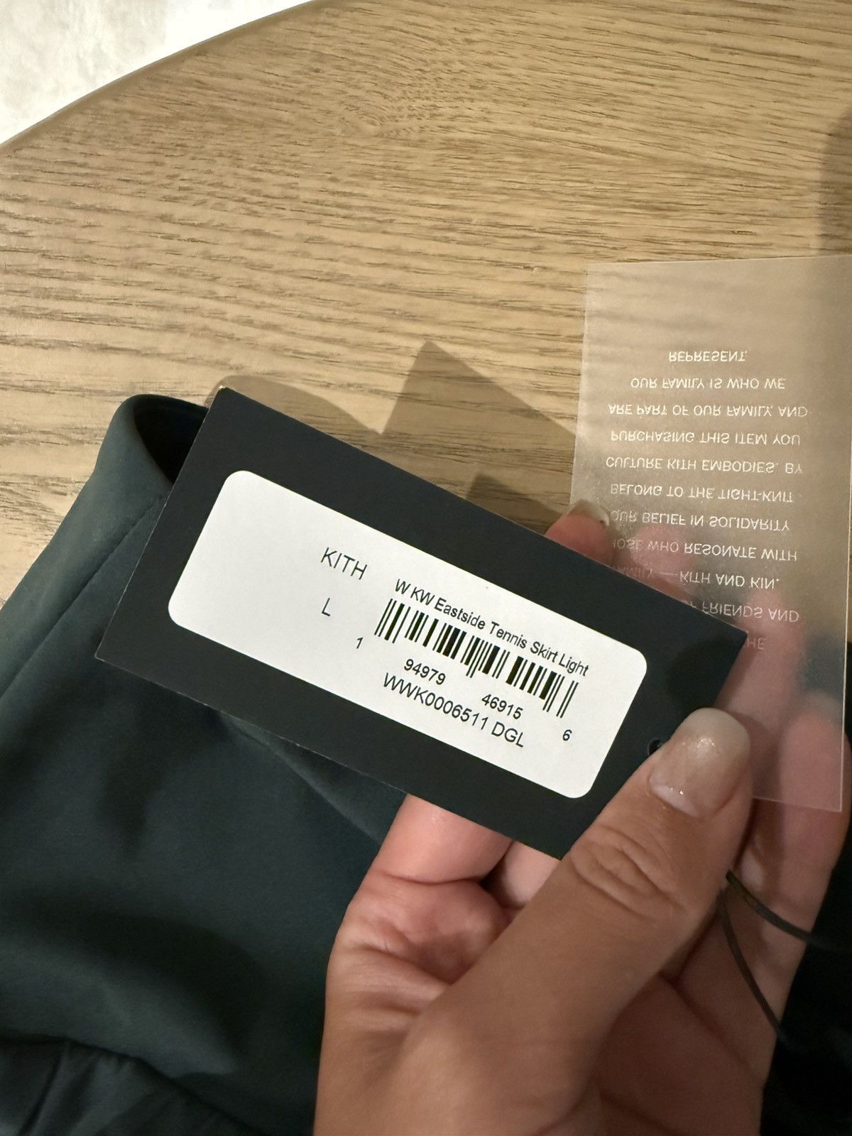 Kith × Wilson EXCLUSIVE Kith Women for Wilson Eastside Tennis Skirt Light Size 28" / US 6 / IT 42 - 2 Thumbnail