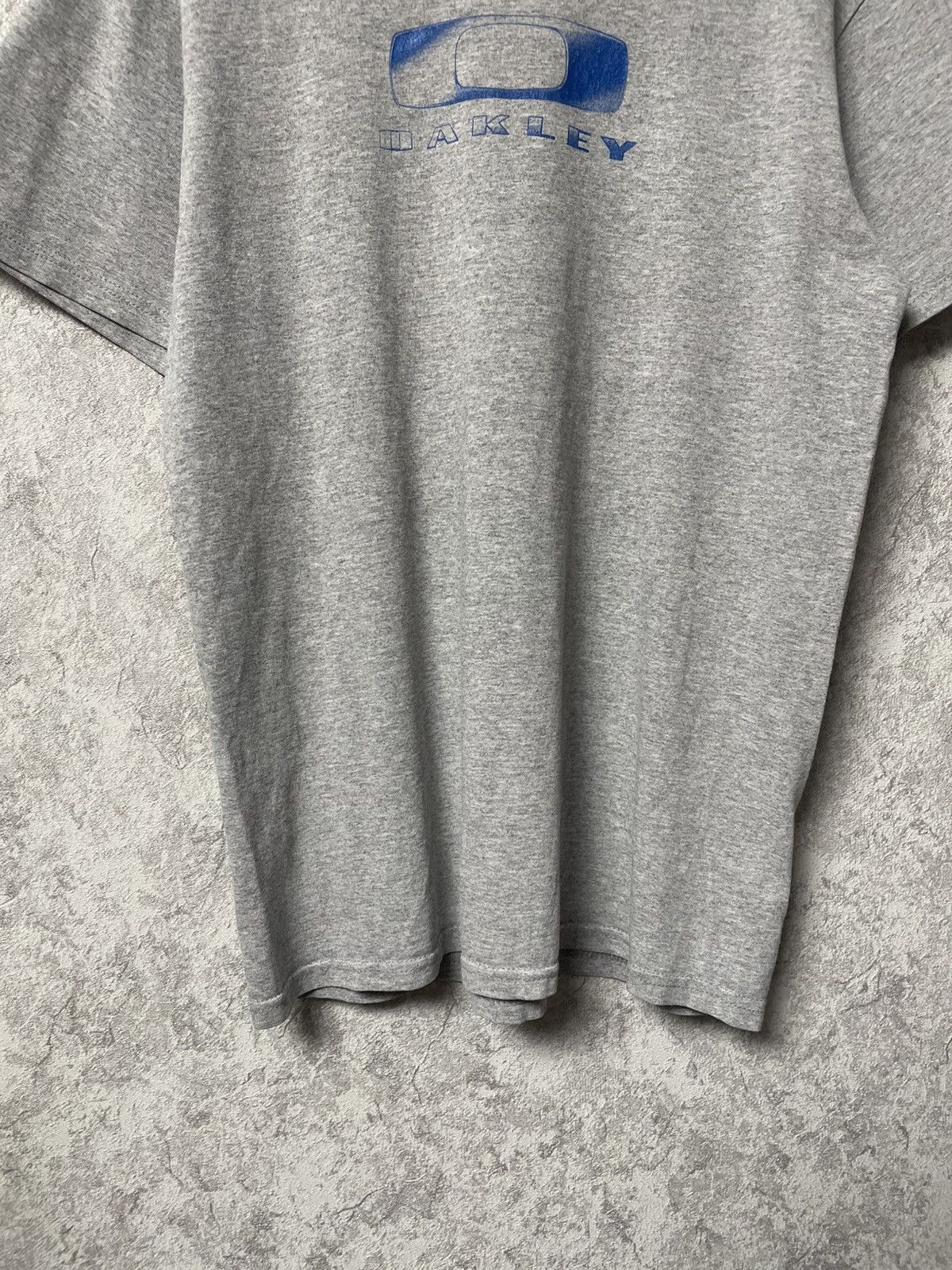 Oakley Vintage Oakley Big Logo Grey T-Shirt Size US M / EU 48-50 / 2 - 3 Thumbnail