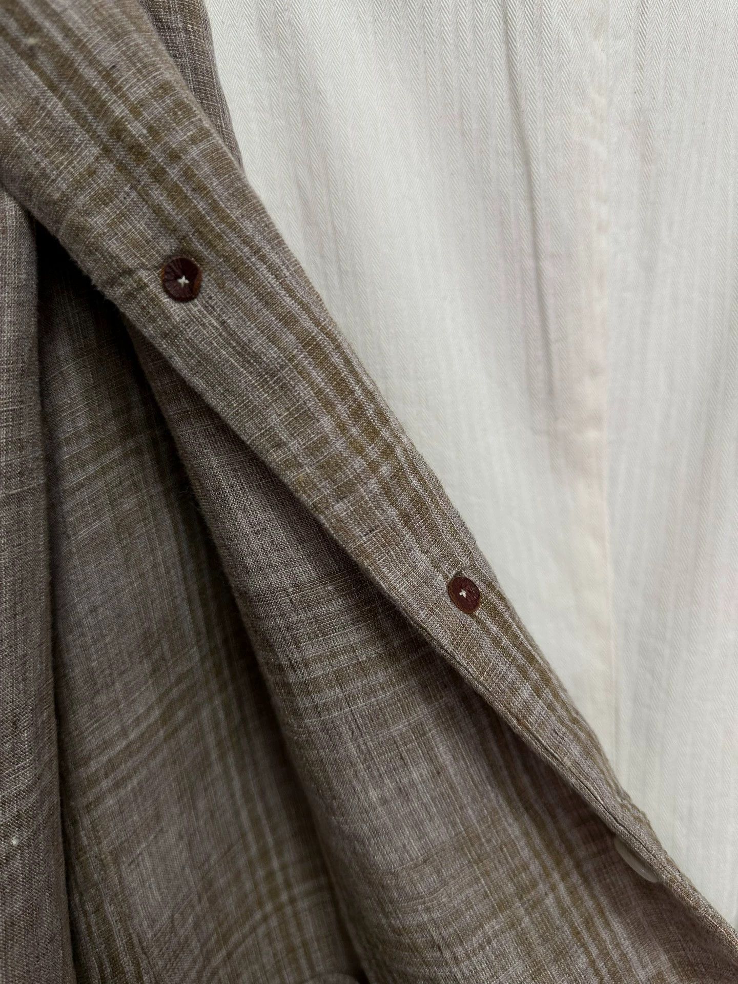 Other kaval vintage linen hand-dyed hand-sewn jacket M Size US M / EU 48-50 / 2 - 8 Thumbnail
