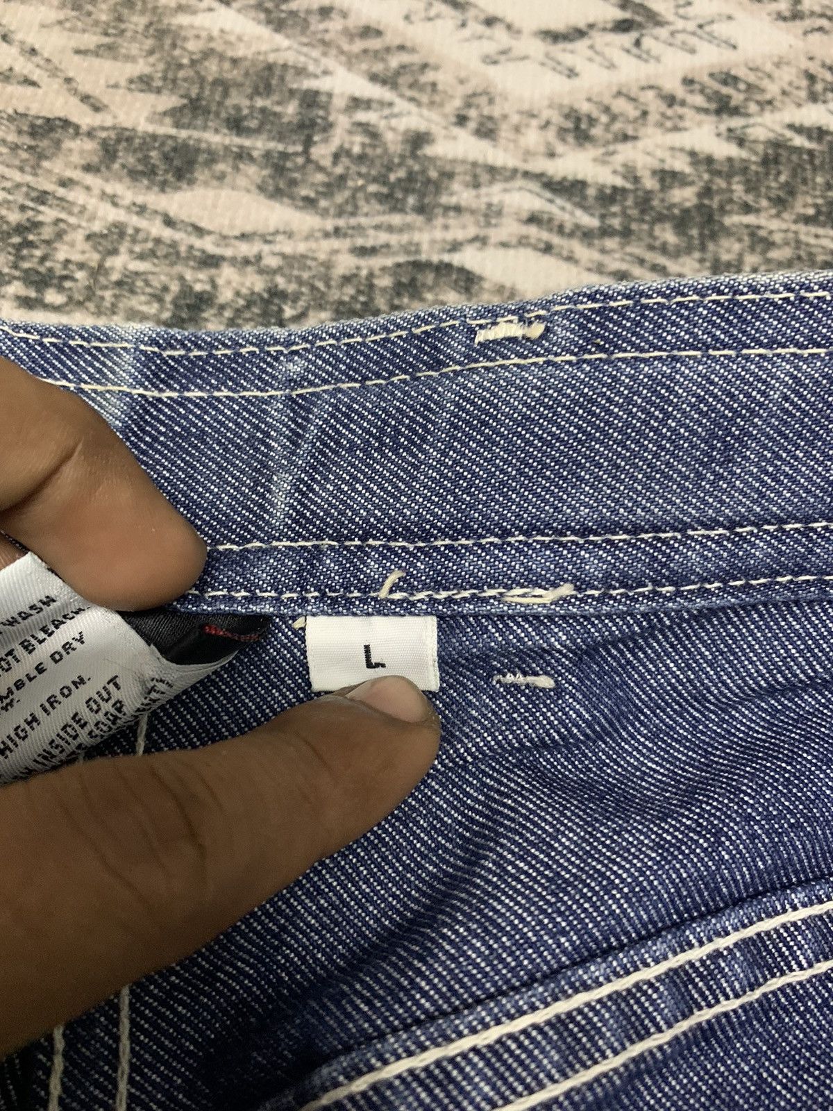 Gramicci 🔥BAGGY🔥90s GRAMICCI BAGGY DENIM PANT Size US 35 - 15 Thumbnail
