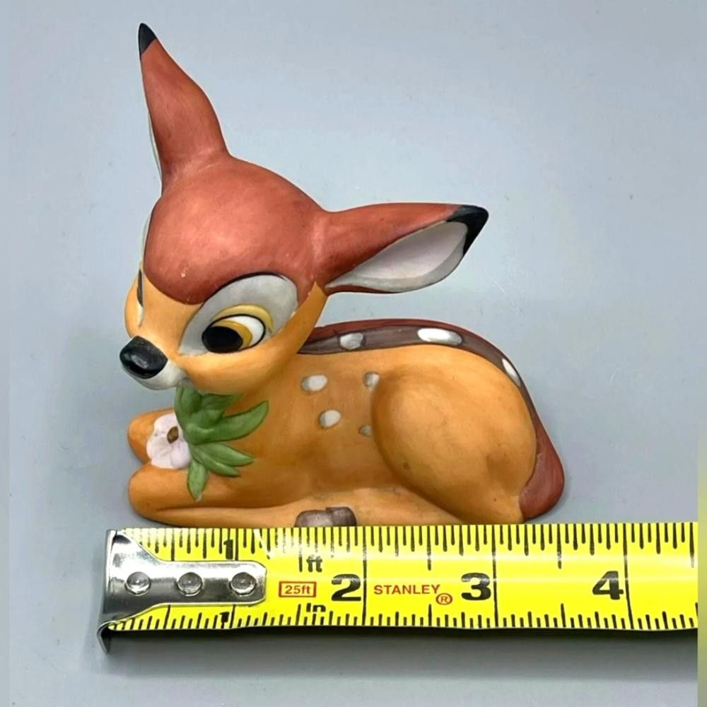 Disney Vtg Mark Rosenfeld Disney Bambi Bisque Porcelain Figurine Size ONE SIZE - 6 Thumbnail
