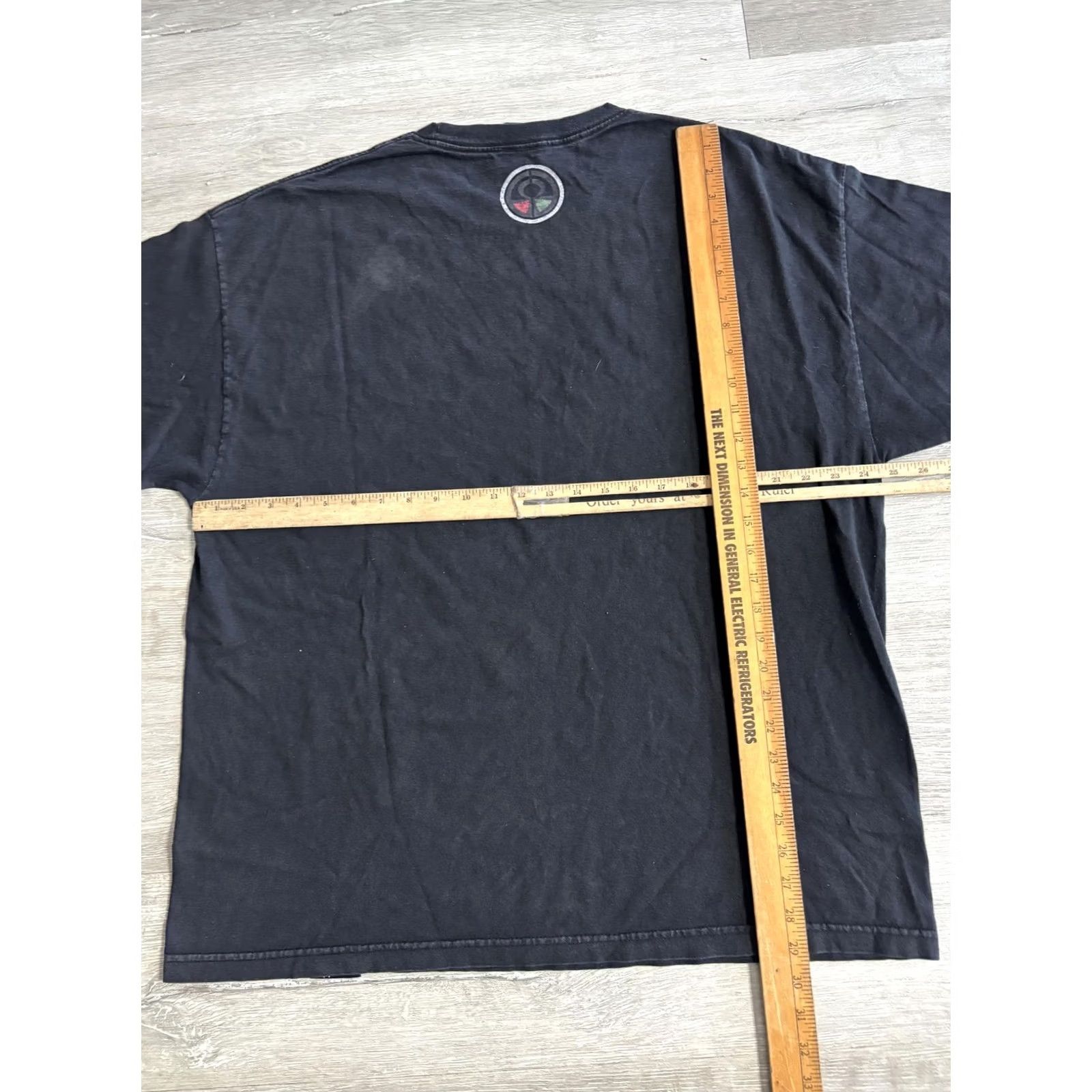 Logo 7 Aunkh Shirt Mens XL Black Power Button Logo Graphic Tee T-Shirt Technology Size US XL / EU 56 / 4 - 6 Thumbnail