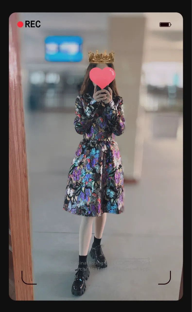 Valentino Valentino Butterfly dress Size S / US 4 / IT 40 - 5 Thumbnail