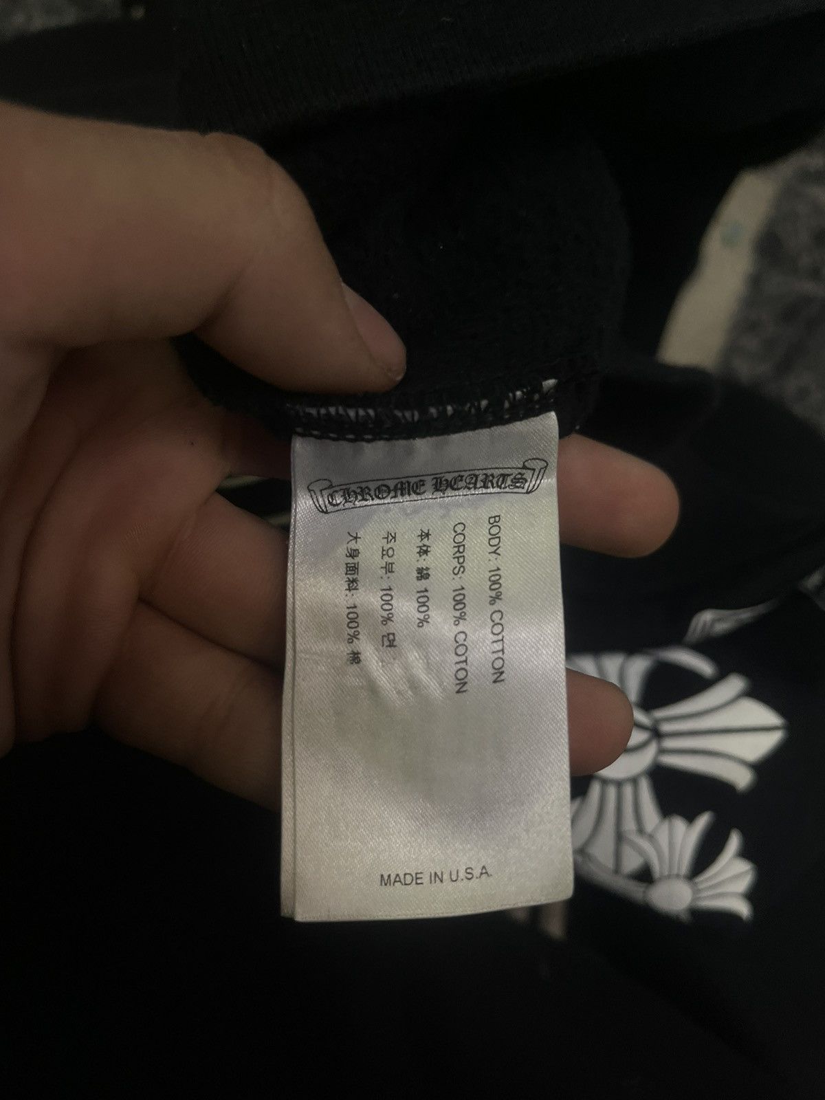 Chrome Hearts × Drake CHROME HEARTS CLB DRAKE HOODIE SIZE SMALL Size US S / EU 44-46 / 1 - 4 Thumbnail