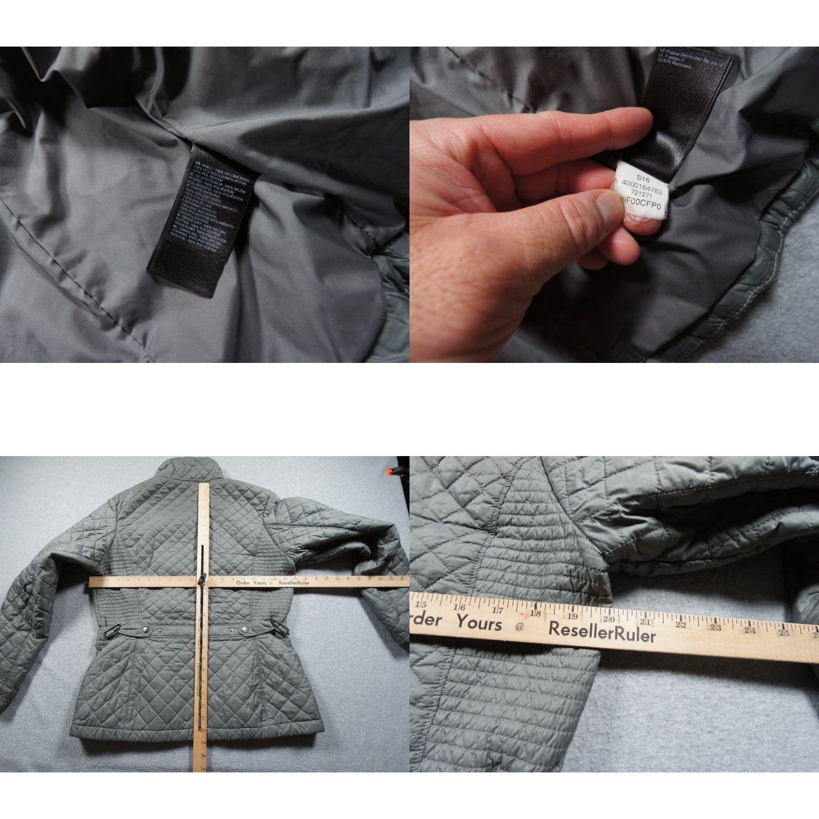 The North Face The North Face Jacket Womens Large Gray Puffer Insulated Luna Outdoors Ladies Size L / US 10 / IT 46 - 9 Thumbnail