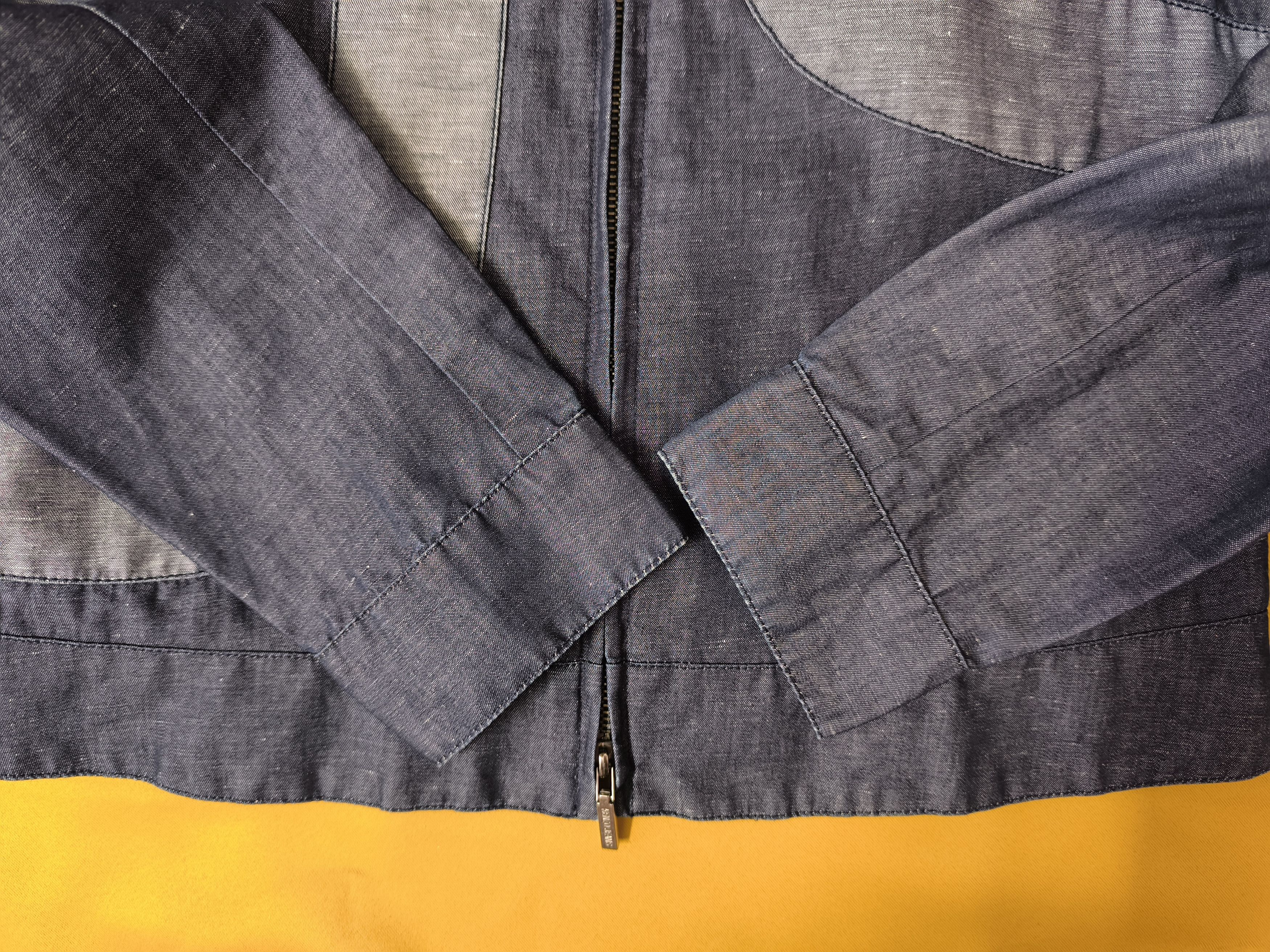Kenzo Vintage Kenzo Women's Blue Zip-Up Denim Jacket Size 40 Size M / US 6-8 / IT 42-44 - 7 Thumbnail
