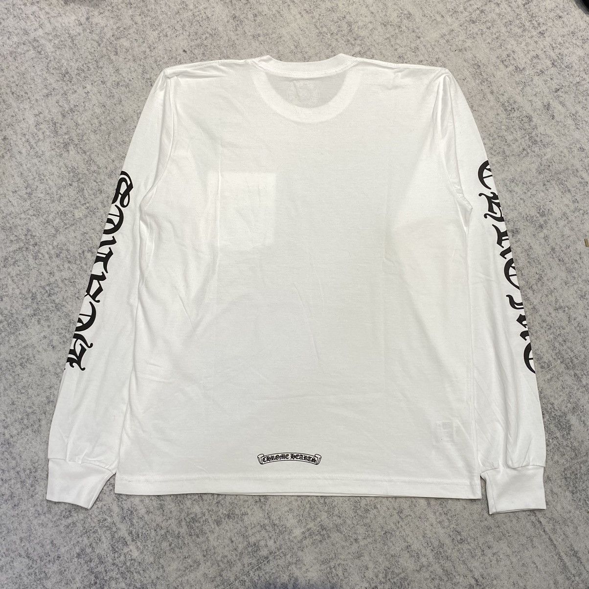 Chrome Hearts CHROME HEARTS black prints long sleeve white Size US L / EU 52-54 / 3 - 6 Thumbnail