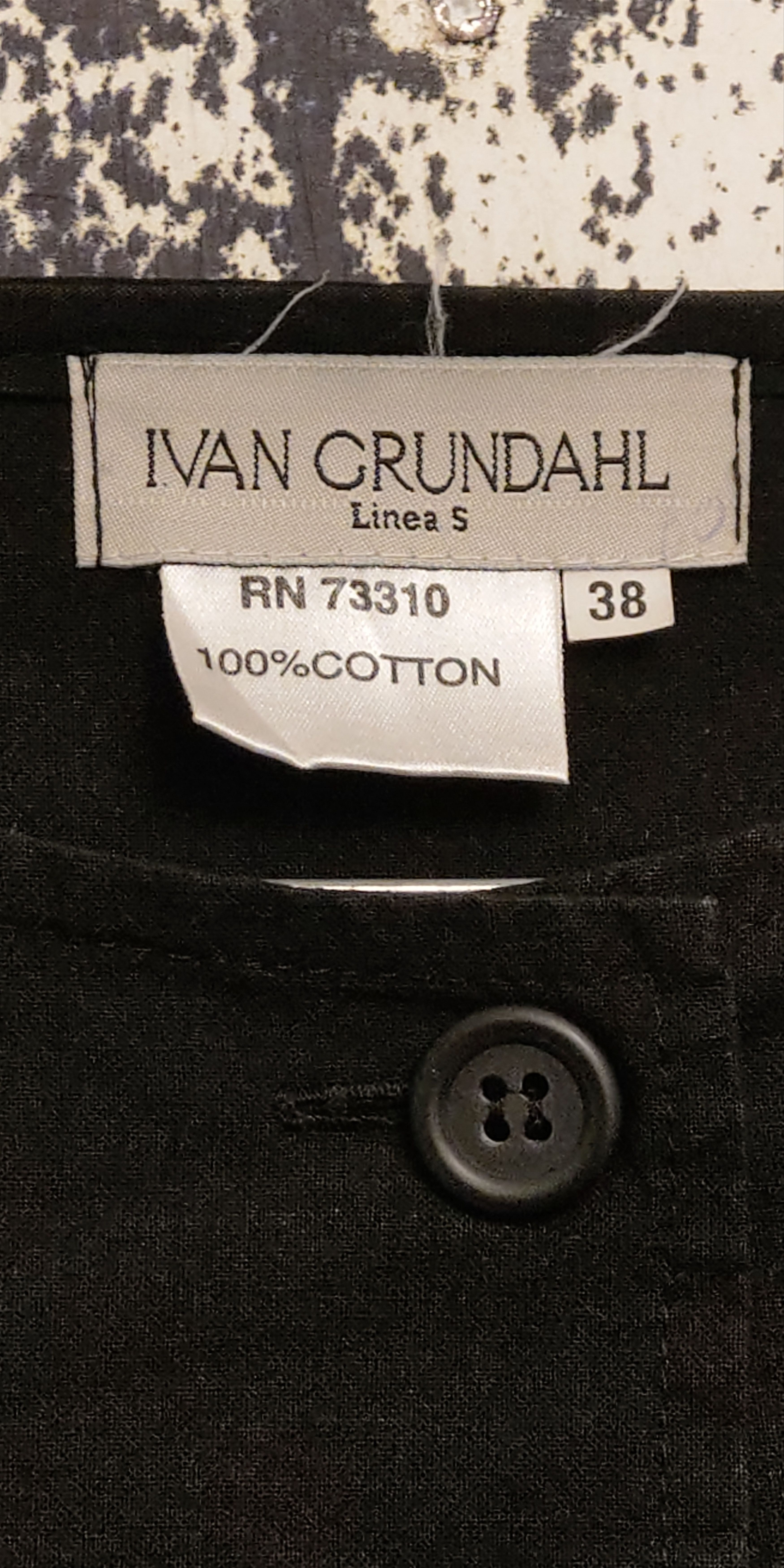 Ivan Grundahl Asymmetric Dress Shirt Goth Tunic Darkfashion Noir Vintage M Size M / US 6-8 / IT 42-44 - 2 Thumbnail