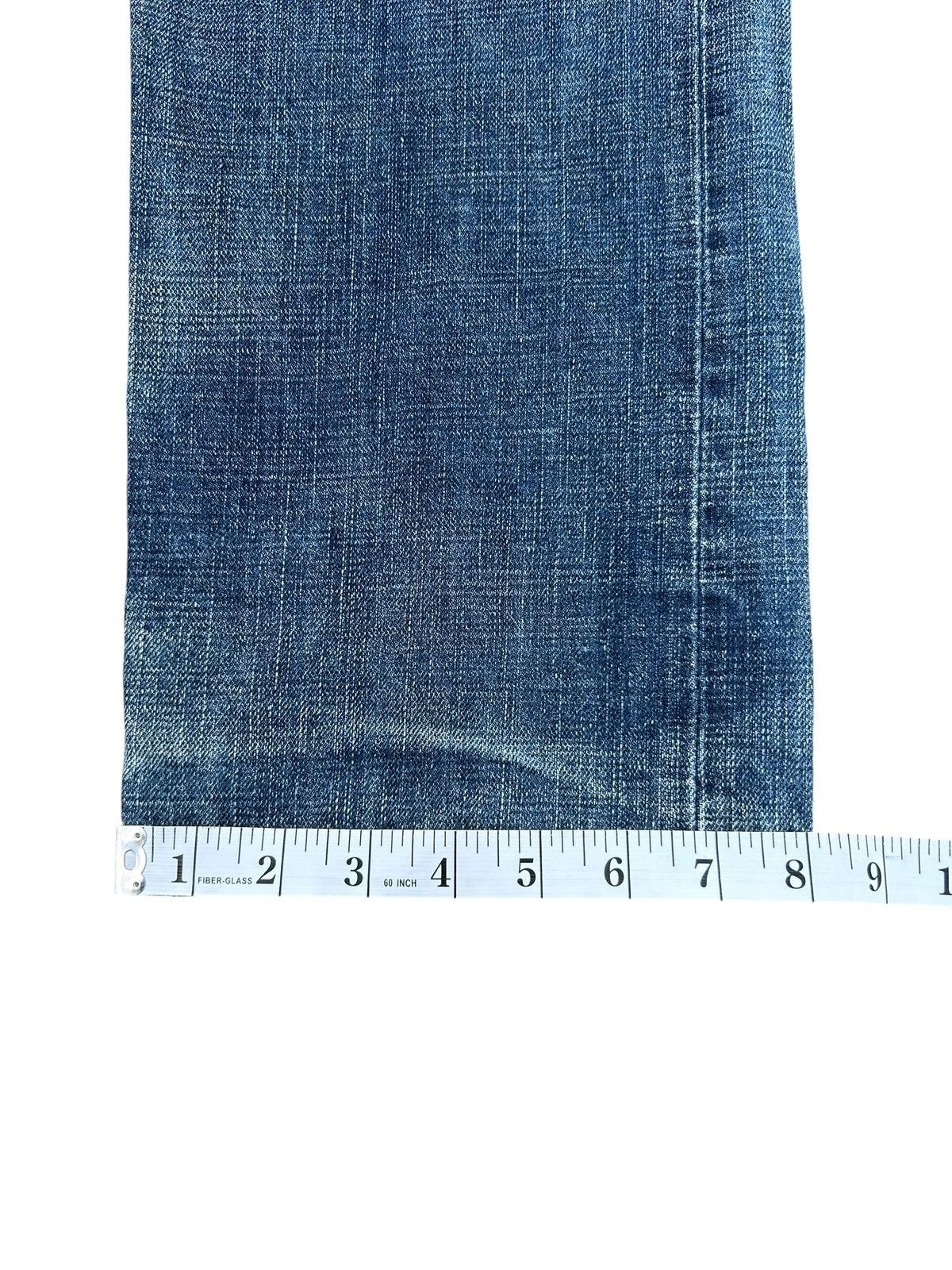 Kapital Thrashed Vintage Evisu Selvedge Denim Jeans Size US 32 / EU 48 - 25 Thumbnail