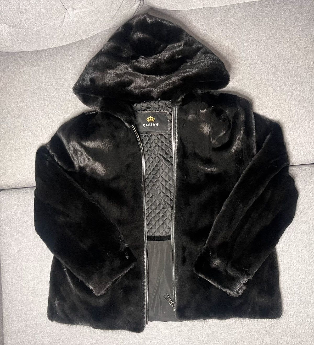 Other Casiani Black Mink Fur Coat Jacket Size US M / EU 48-50 / 2 - 1 Thumbnail