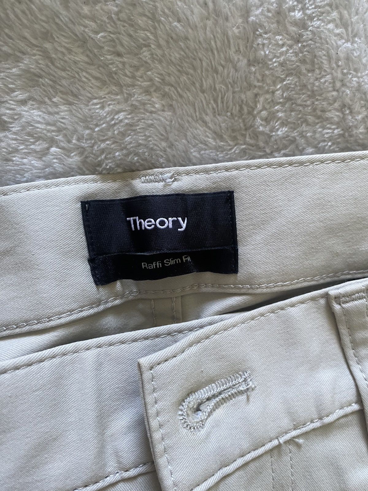 Theory Theory Raffi Slim Pants White Size US 32 / EU 48 - 6 Thumbnail