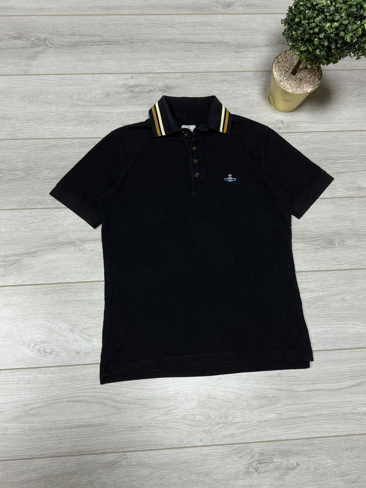 Vivienne Westwood Vivienne Westwood vintage small orb polo shirt Size US L / EU 52-54 / 3 - 3 Thumbnail