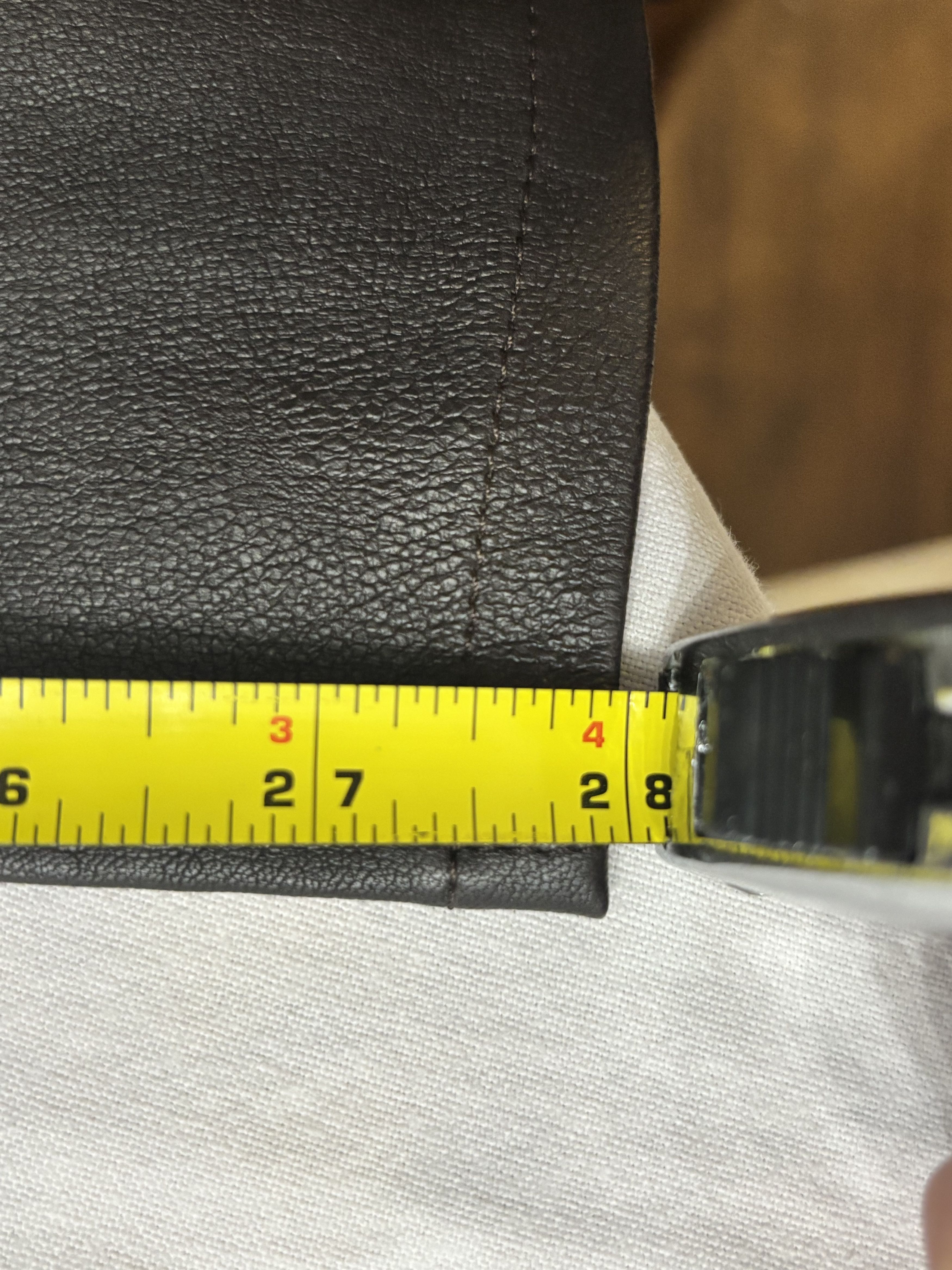 Creatures of the Wind CotW Brown Leather Jeans Size 32" / US 10 / IT 46 - 10 Thumbnail