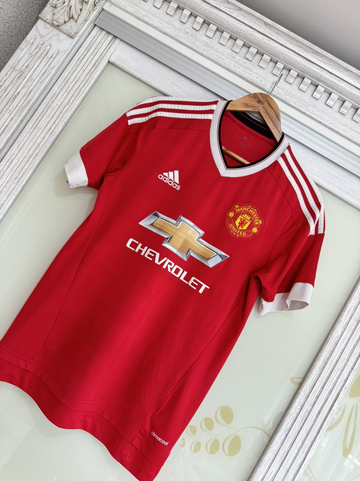 Adidas Mata #8 Manchester United 2014-2015 Home Soccer Jersey Kit Size US S / EU 44-46 / 1 - 4 Thumbnail