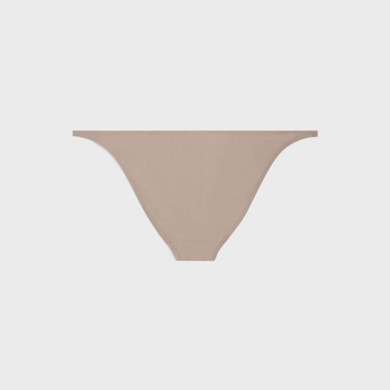 Celine o1w1db10526 2Z6951 Size : 34 / Triomphe Swimsuit in Beige Size ONE SIZE - 2 Thumbnail