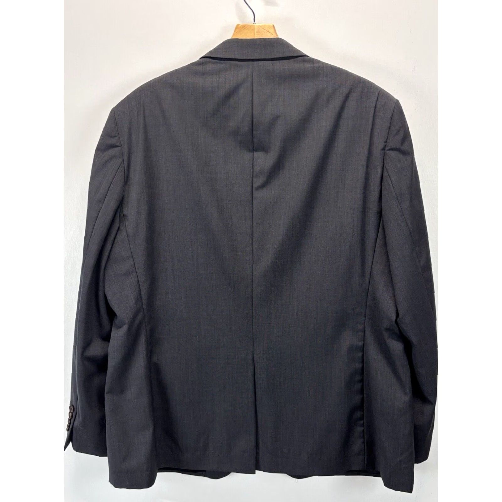 Ralph Lauren Ralph Lauren Blazer Mens Grey 48R Wool 2 Button Career Coat Jacket Mens Size 48R - 3 Thumbnail