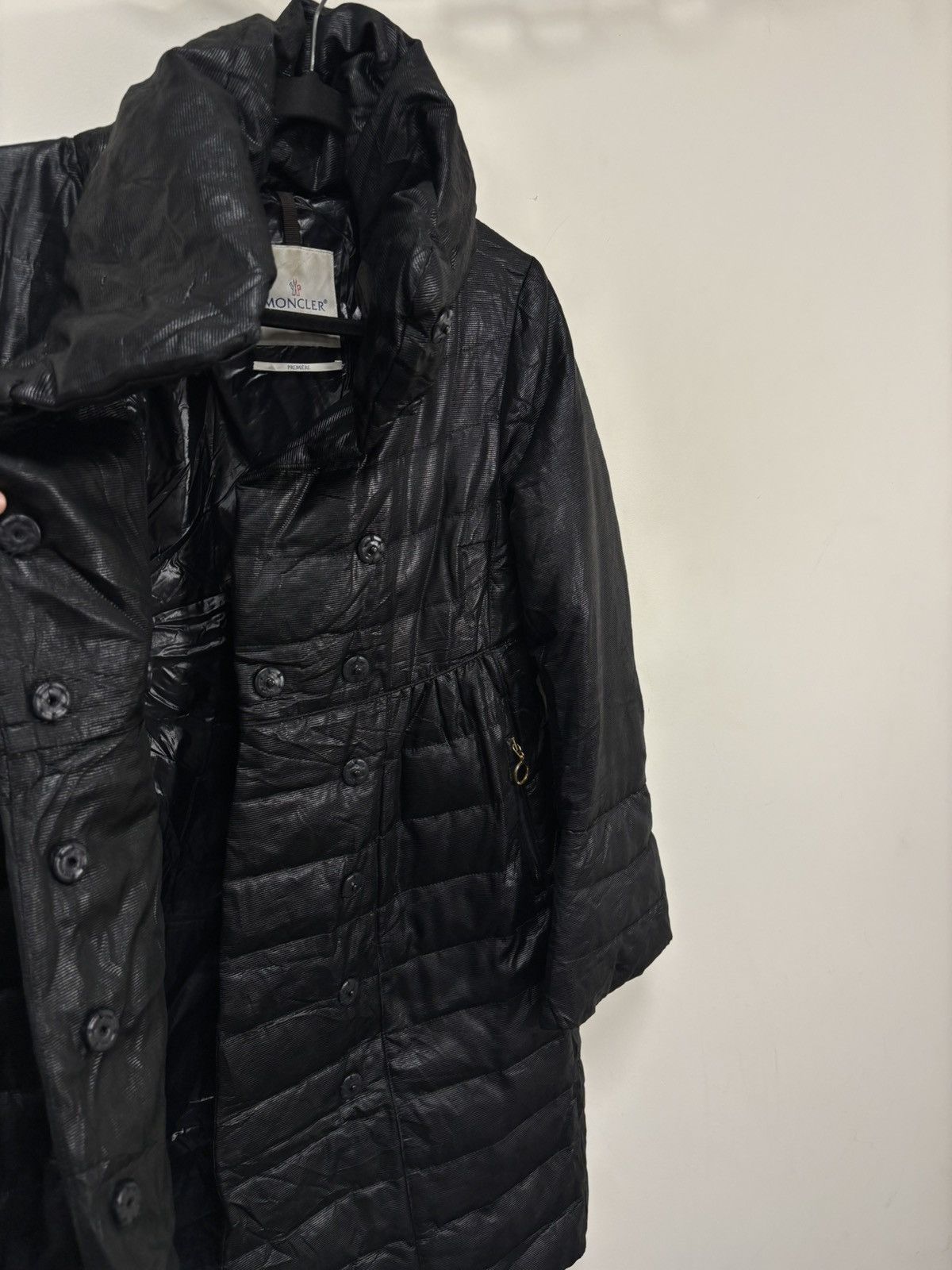 Moncler Moncler Premiere Johanna Women’s Black Down Puffer Jacket Size S / US 4 / IT 40 - 9 Thumbnail