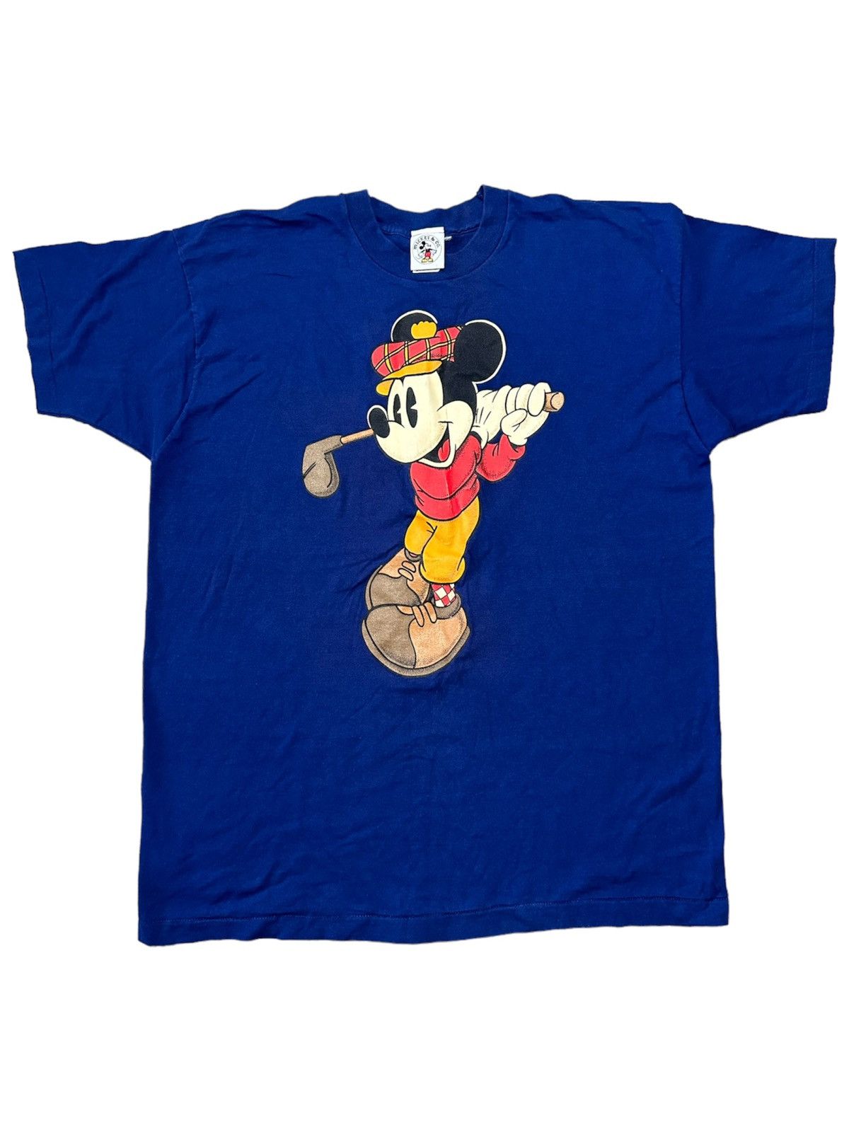 Mickey Mouse × Vintage 1990s Mickey Play Golf T-Shirt | Grailed