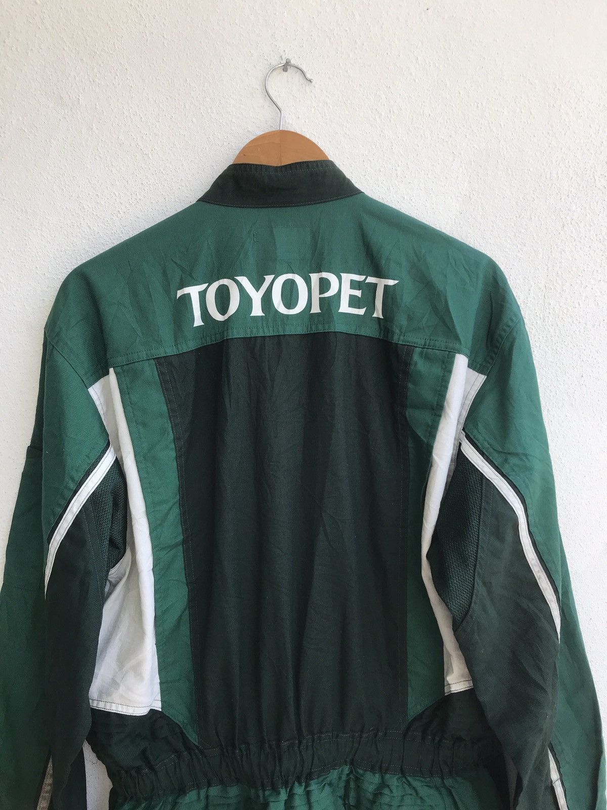 Japanese Brand Vintage Toyota Toyopet racing Coverall Size US XL / EU 56 / 4 - 7 Thumbnail