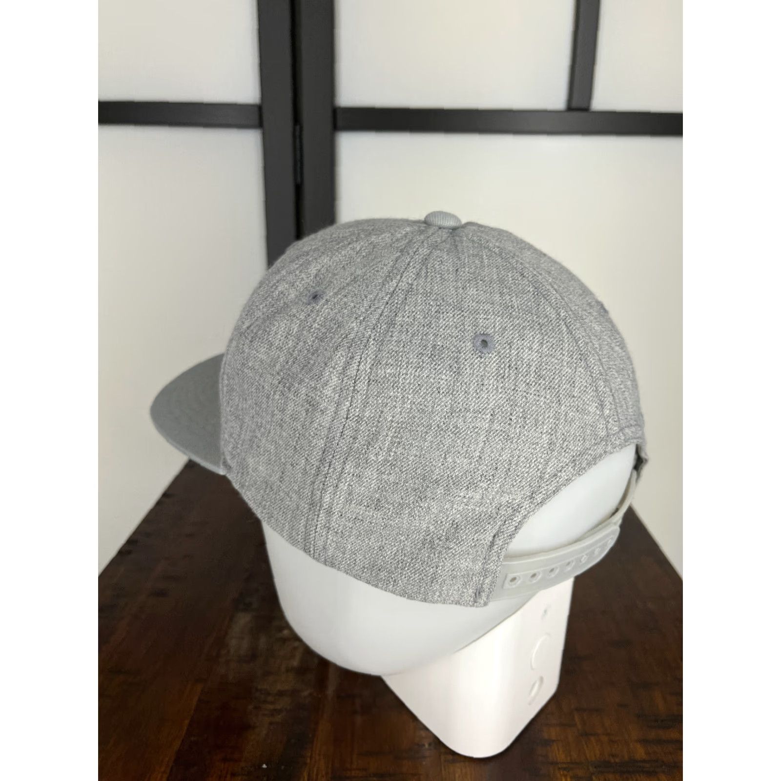 RVCA RVCA Hat Cap Snap Back Adult One Size Gray Embroidered Acrylic Wool Blend Twill Skate Beach Outdoor Men Mens Cap Hat Size ONE SIZE - 5 Thumbnail