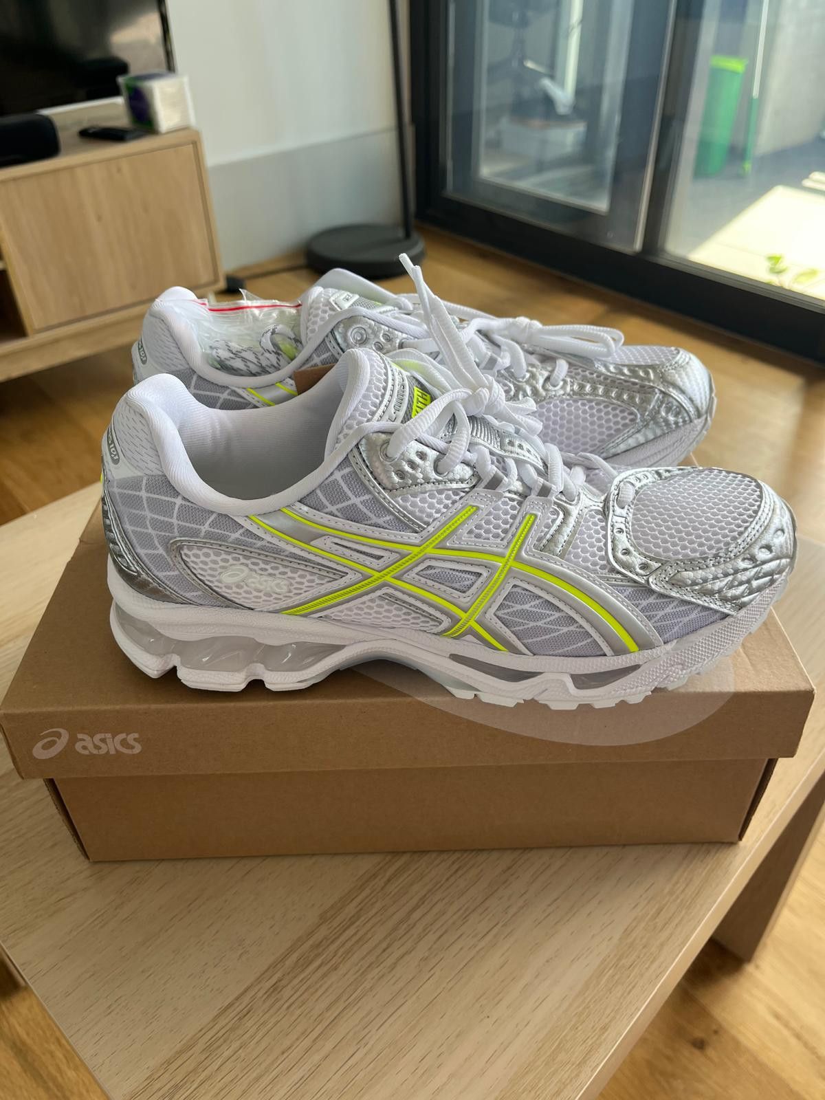 Asics × Kith Asics x Kith Gel Nimbus 10.1 White Pure Silver Size US 9.5 / EU 42-43 - 1 Thumbnail
