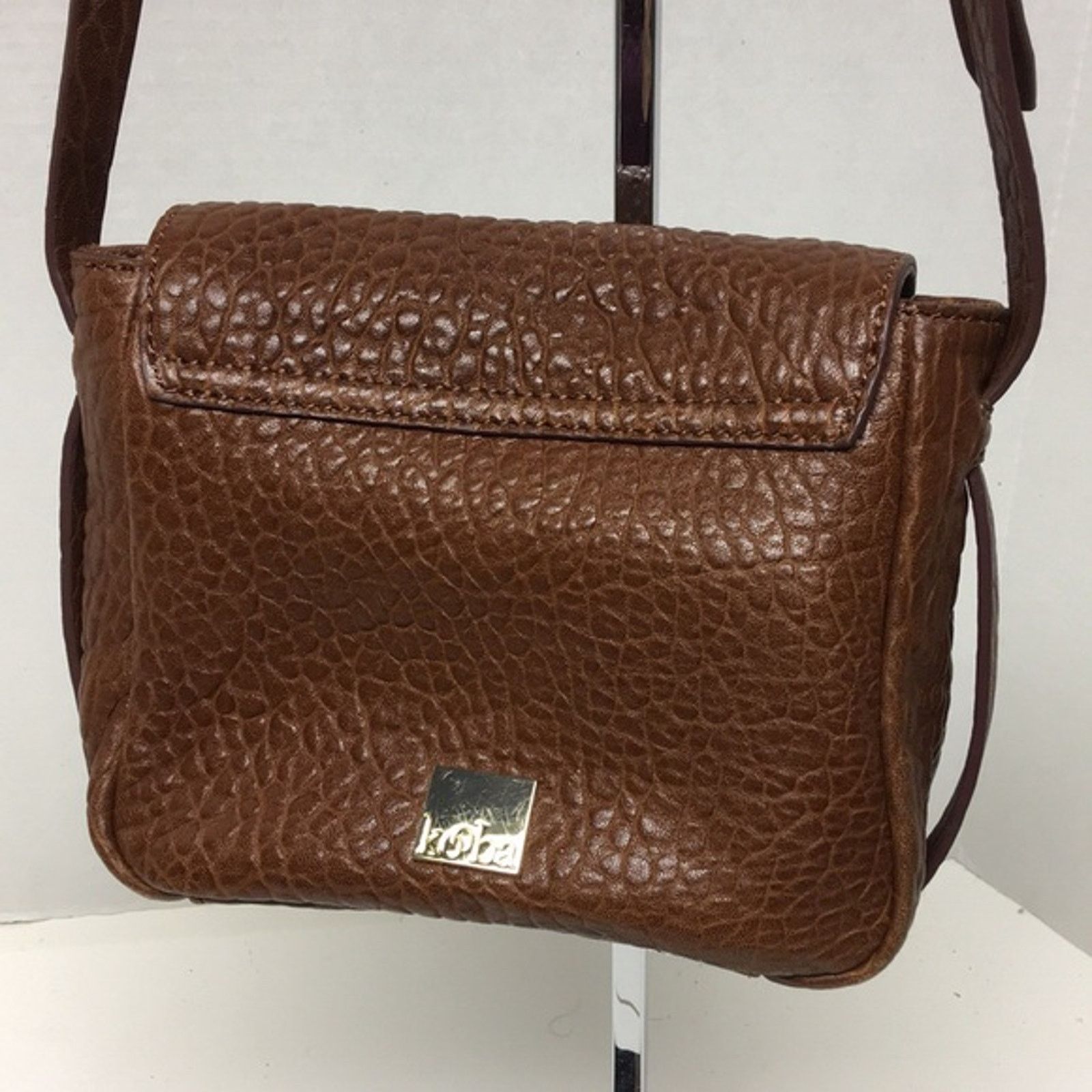Other Kooba Claude Leather Crossbody Taupe Snake Emboss Size ONE SIZE - 5 Thumbnail